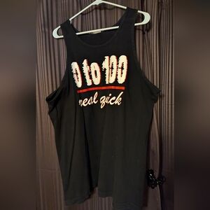 0 to 100 Real Quick Tank top size xl